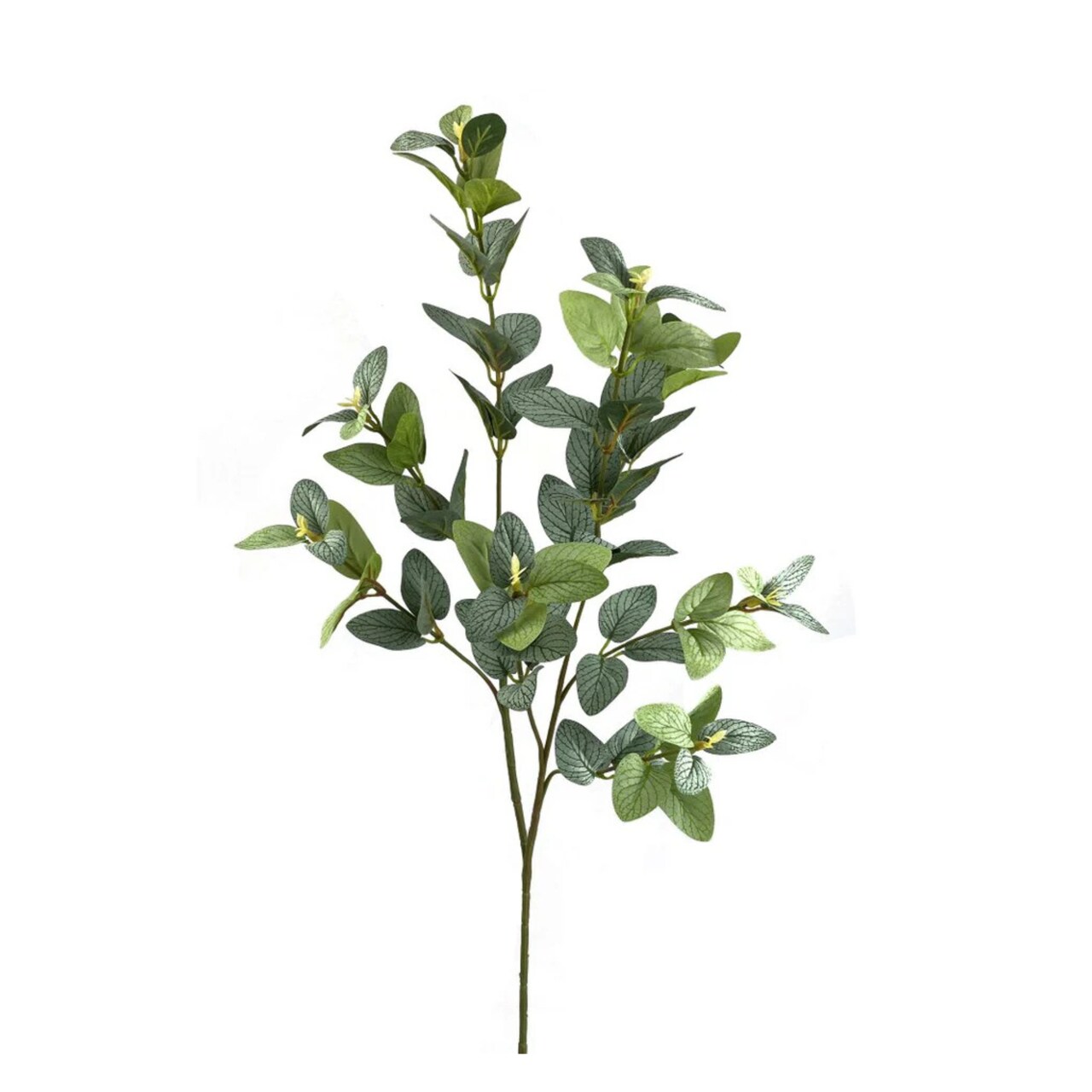 27 Inch Artificial Fittonia Spray Faux Greenery Stem for Wreaths and Arrangements-13597GY